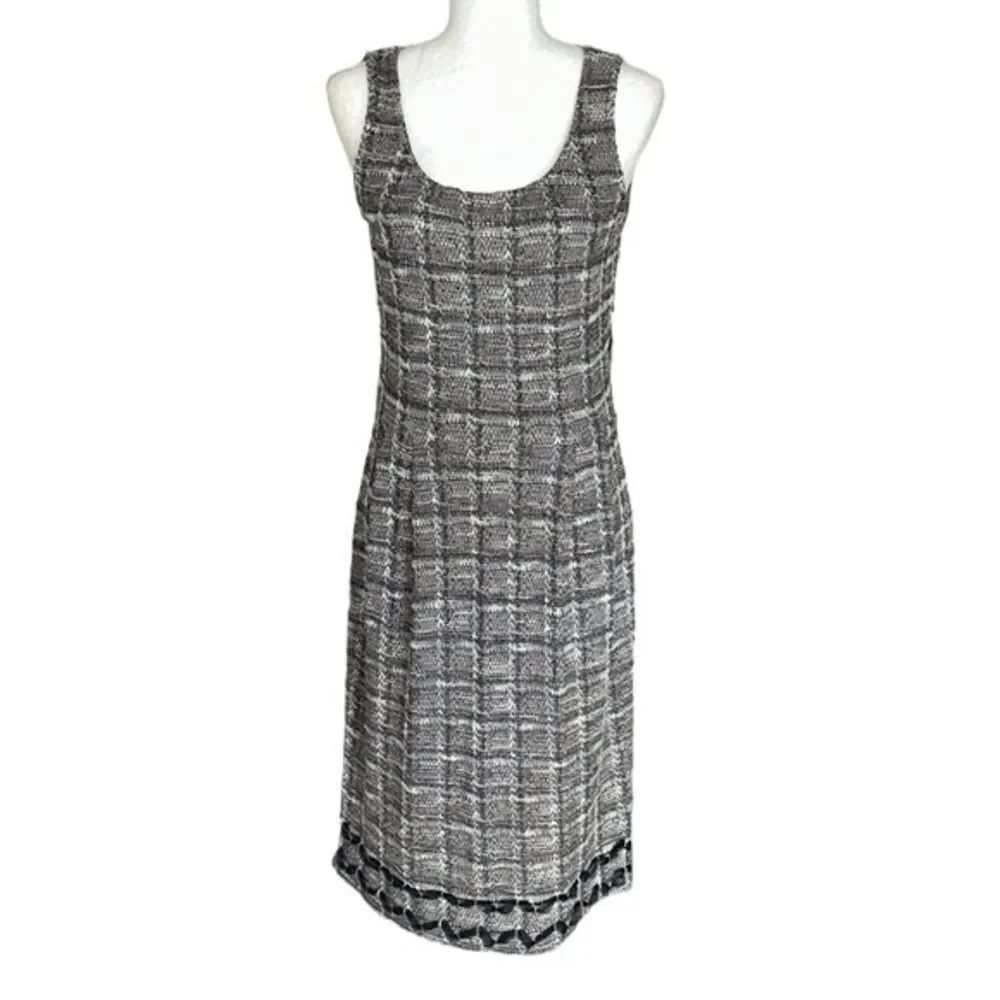 ST JOHN TWEED WOVEN DRESS